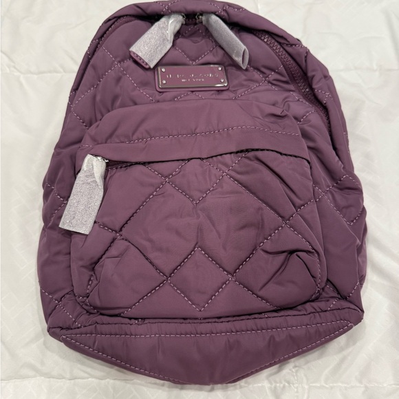 Marc Jacobs Purple Quilted Backpack - Picture 2 of 8